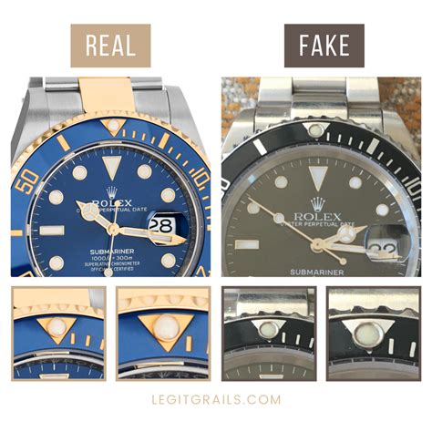 how to check if your rolex is real|fake rolex vs real.